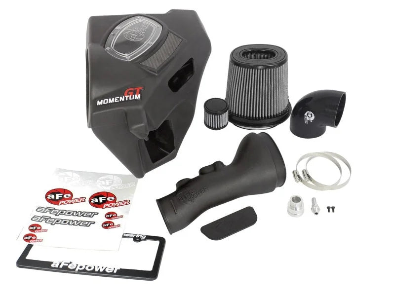 aFe Momentum Air Intake System PRO Dry S Stage-2 13-16 Cadillac ATS 3.6L V6 - Back View