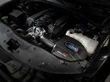 Load image into Gallery viewer, aFe Momentum Black Series Carbon Fiber Pro 5R Air Intake System 11-19 Dodge Charger SRT8 6.4L - Side View