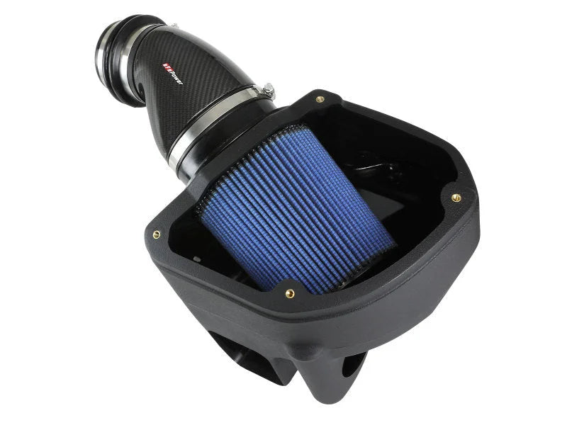 aFe Momentum Black Series Carbon Fiber Pro 5R Air Intake System BMW M5 (F90) 18-19 - Additional View 9