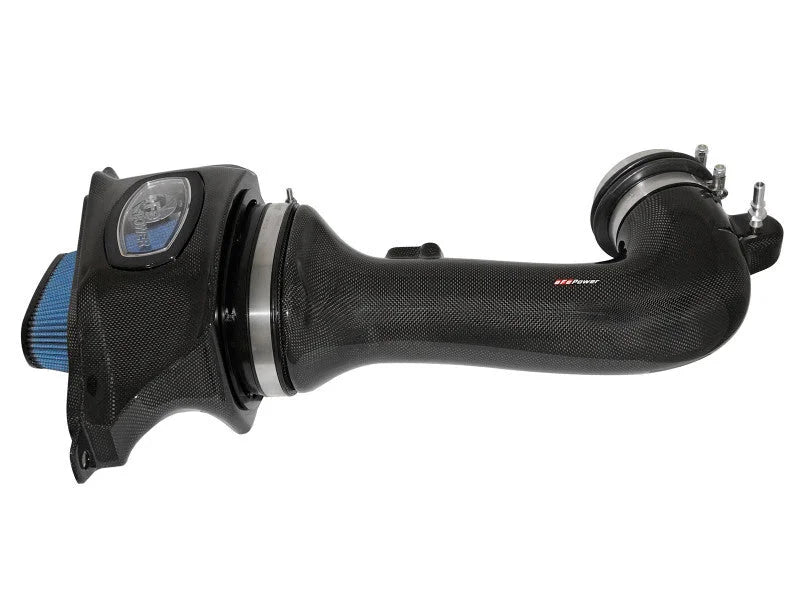 aFe Momentum Carbon Fiber Cold Air Intake System PDS/P5R 15-16 Chevrolet Corvette Z06 V8-6.2L - Additional View 5