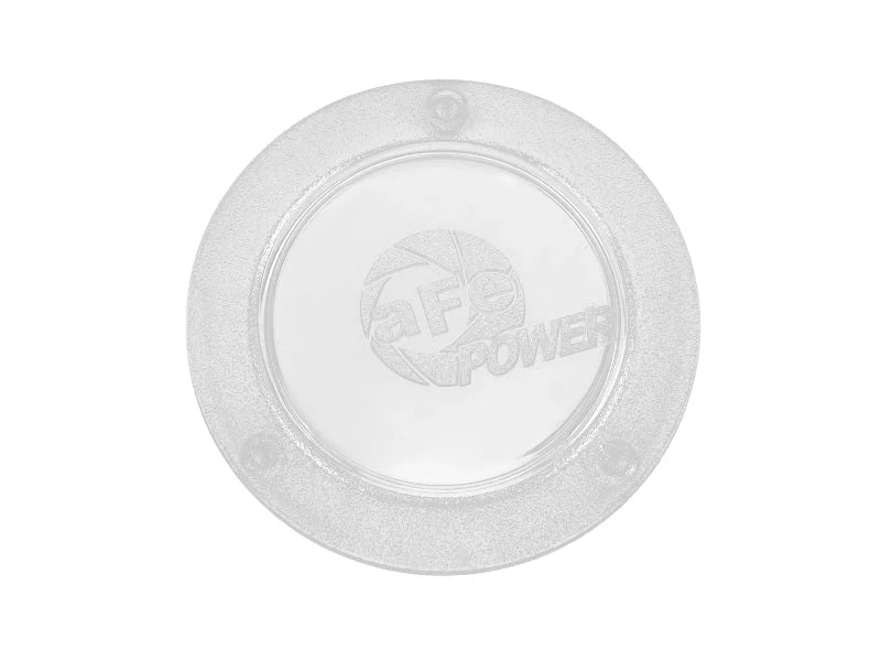 aFe Momentum Cold Air Intake System Replacement Sight Window - Round Clear - Main Product View