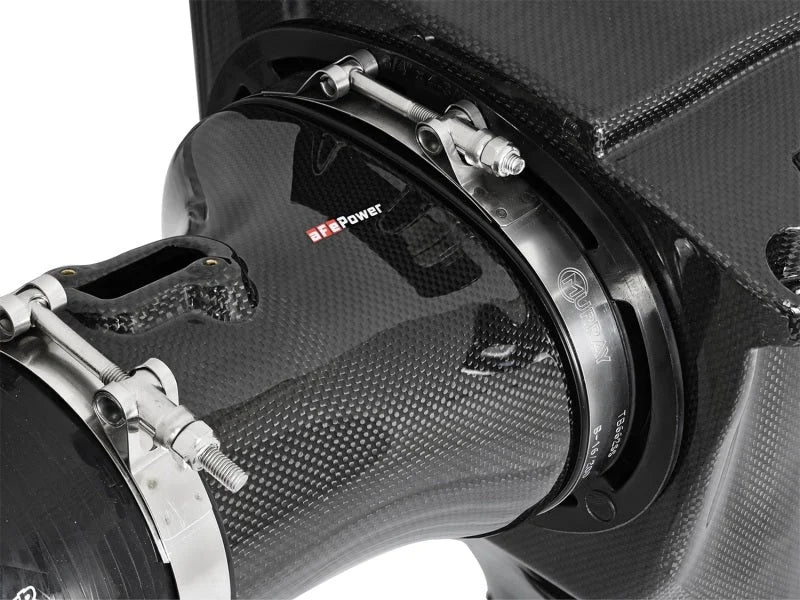 aFe Momentum GT Black Series Carbon Fiber CAIS 15-16 Dodge Challenger SRT Hellcat V8-6.2L (sc) - Additional View 5