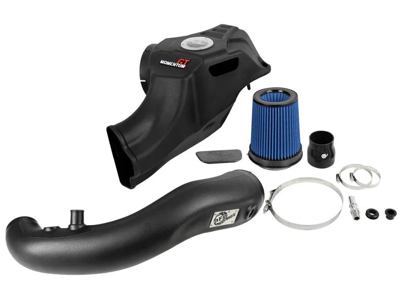 aFe Momentum GT CAIS w/ Pro 5R Media 18-19 Ford Mustang L4-2.3L (t) EcoBoost - Installation View