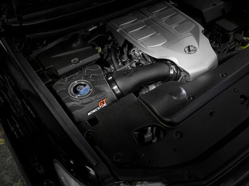 aFe Momentum GT Cold Air Intake Pro 5R 10-18 Lexus GX 460 V8-4.6L - Side View