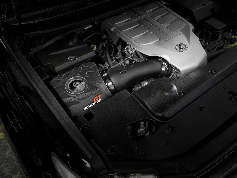 aFe Momentum GT Cold Air Intake Pro DRY S 10-18 Lexus GX 460 V8-4.6L - Side View