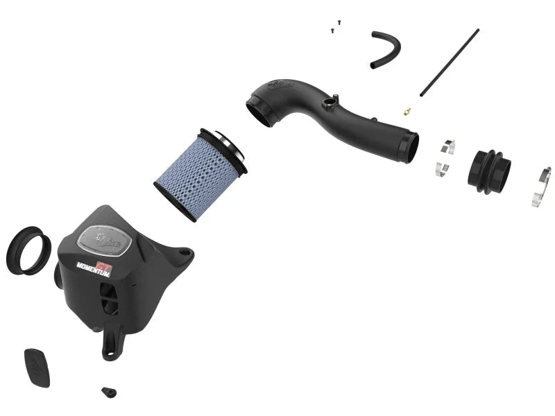 aFe Momentum GT Cold Air Intake System w/ Pro 5R Filter fits 15-25 Toyota Hilux V6-4.0L - Installation View