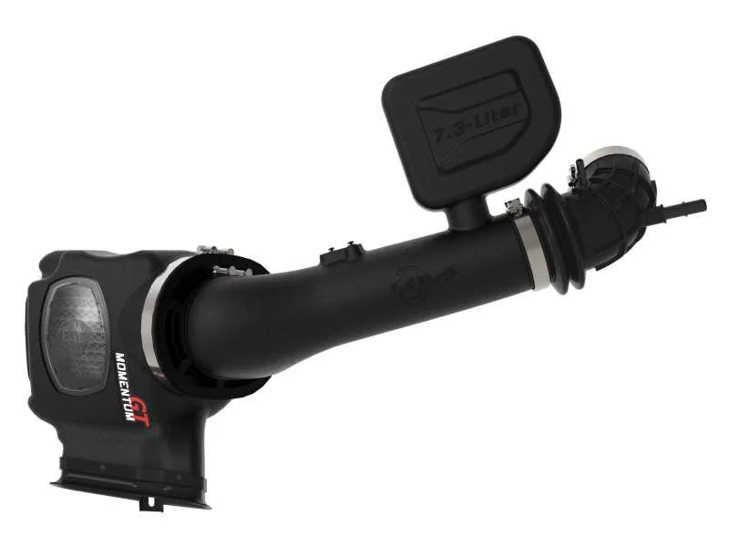 aFe Momentum GT Cold Air Intake System w/ Pro Dry S 2020 Ford F-250 / F-350 Super Duty V8-7.3L - Installation View