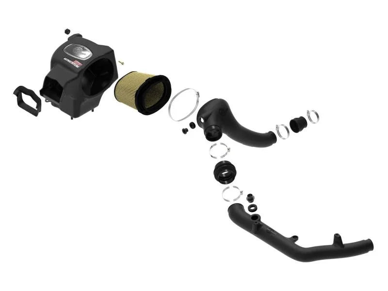aFe Momentum GT Cold Air Intake System w/ Pro GUARD7 2021+ Ford Bronco V6-2.7L - Additional View 5