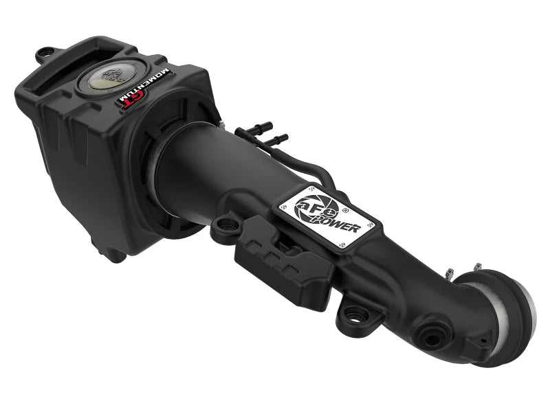 aFe Momentum GT Cold Air Intake System w/ Pro Guard 7 Media 18-19 Jeep Wrangler (JL) L4-2.0L (t) - Side View