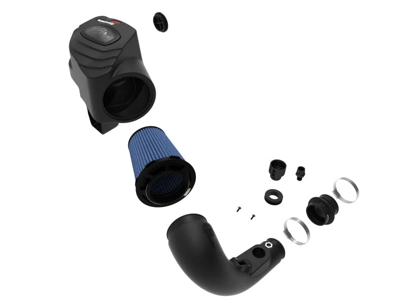 aFe Momentum GT Cold Air Intake System w/Pro 5R Filter 17-21 BMW 530 L4-2.0L - Additional View 9