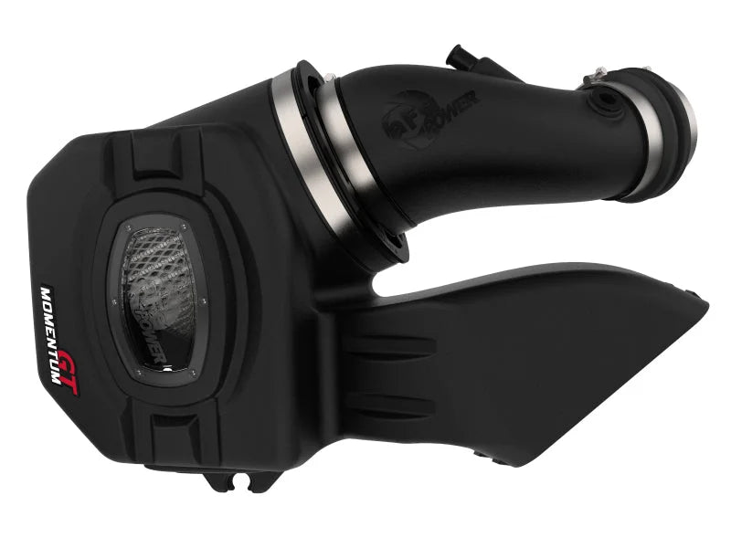 aFe Momentum GT Cold Air Intake System w/Pro Dry S Filter 19-21 Ram 2500/300 V8-6.4L - Side View