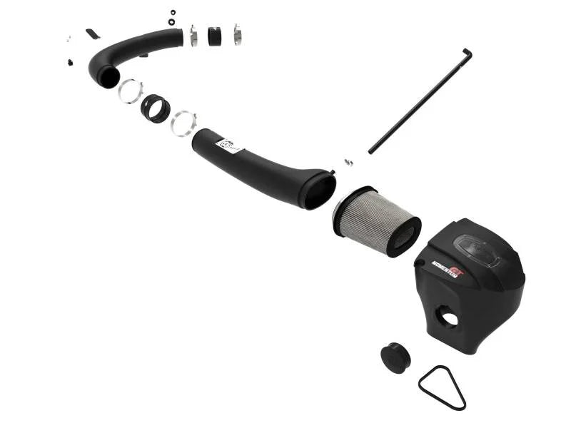 aFe Momentum GT Dry S Stage-2 Intake System 11-15 Dodge Challenger/Charger V6-3.6L - Back View