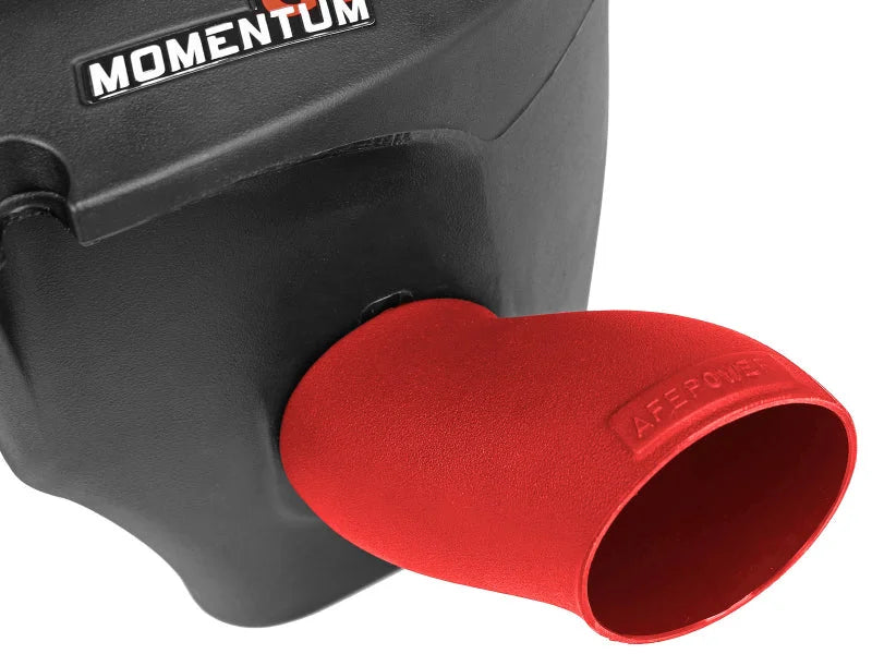 aFe Momentum GT Dynamic Air Scoop Dodge Challenger 15-20 - Red - Back View