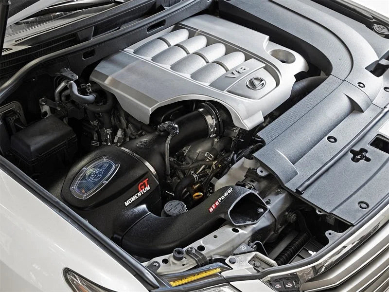 aFe Momentum GT Intake System Dynamic Air Scoop 08-17 Toyota Land Cruiser (LC200) V8-5.7L - Side View