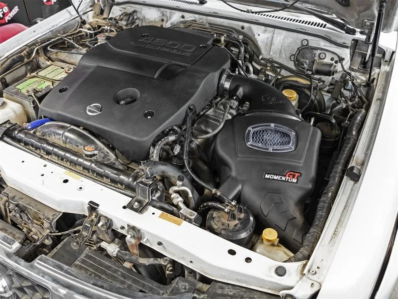 aFe Momentum GT Intakes P5R AIS Nissan Patrol (Y61) 01-16 I6-4.8L - Side View