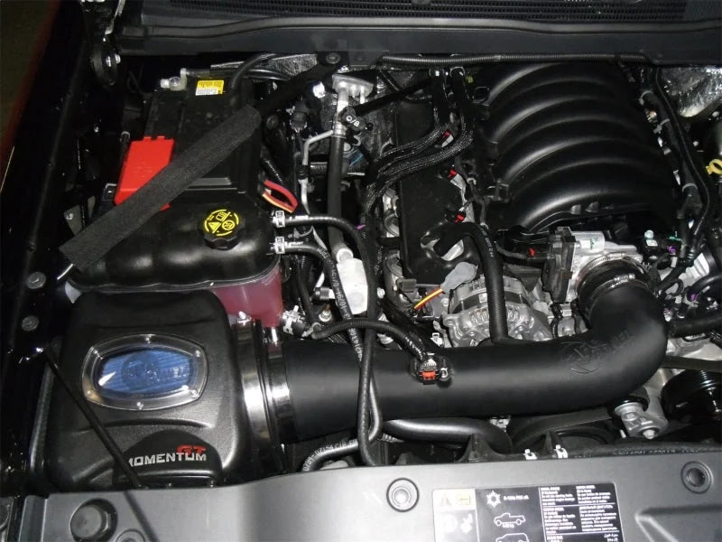 aFe Momentum GT PRO 5R Stage-2 SI Intake System 14-17 GM Silverado/Sierra 1500 5.3L/6.2L - Side View