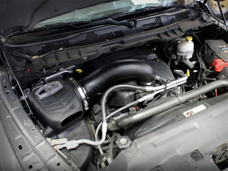 aFe Momentum GT PRO 5R Stage-2 Si Intake System Dodge Ram Trucks 09-14 V8 5.7L HEMI - Side View