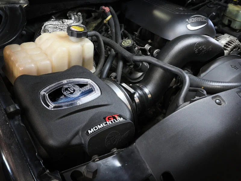 aFe Momentum GT PRO 5R Stage-2 Si Intake System, GM Trucks/SUVs 99-07 V8 (GMT800) - Side View