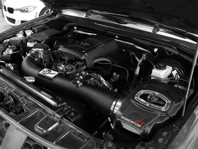 aFe Momentum GT PRO DRY S Stage-2 Intake System 05-15 Nissan Xterra 4.0L V6 - Side View