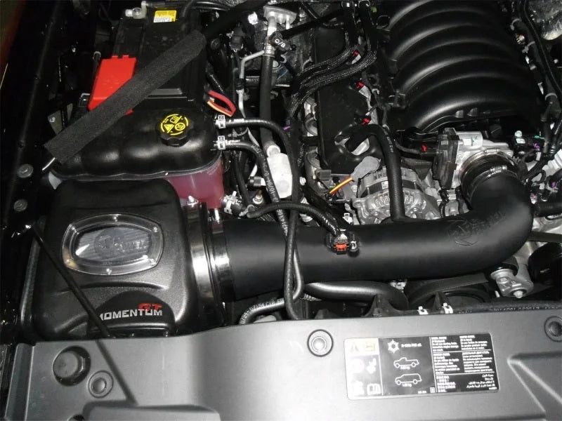 aFe Momentum GT PRO DRY S Stage-2 SI Intake System 15-17 GM Silverado/Sierra V8-6.2L - Side View