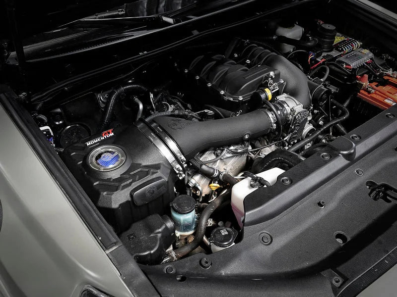 aFe Momentum GT Pro 5R Cold Air Intake System 10-18 Toyota 4Runner V6-4.0L w/ Magnuson s/c - Side View