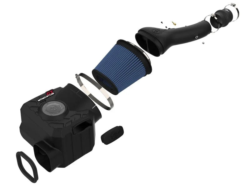 aFe Momentum GT Pro 5R Cold Air Intake System 10-18 Toyota 4Runner V6-4.0L w/ Magnuson s/c - Back View