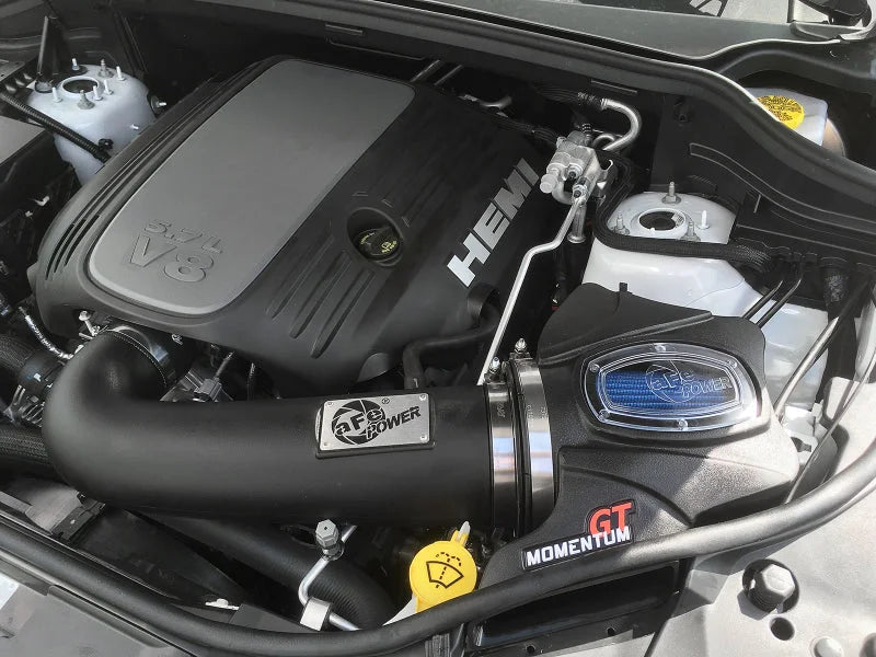 aFe Momentum GT Pro 5R Cold Air Intake System 11-17 Jeep Grand Cherokee (WK2) V8 5.7L HEMI - Side View