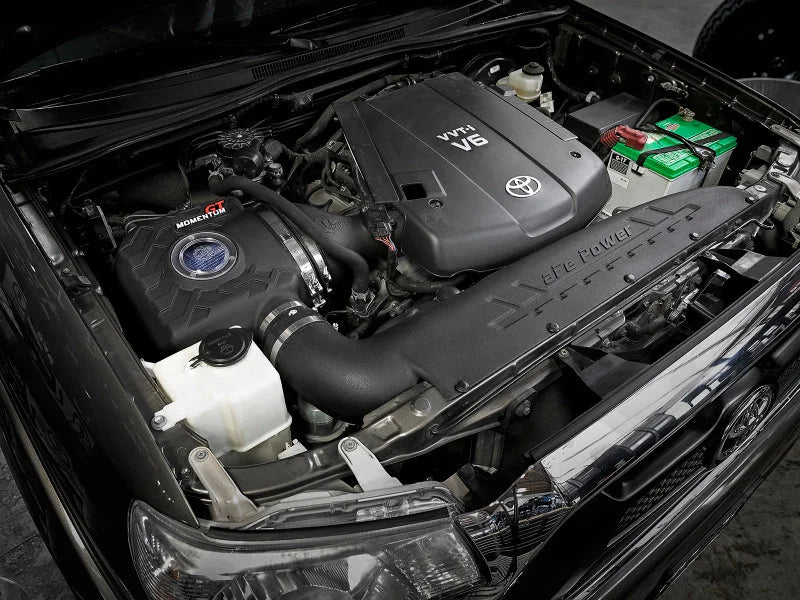 aFe Momentum GT Pro 5R Cold Air Intake System 12-15 Toyota Tacoma V6 4.0L - Side View