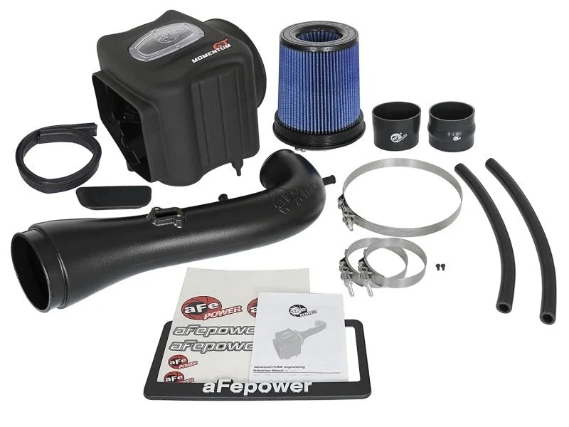 aFe Momentum GT Pro 5R Cold Air Intake System 15-17 GM SUV V8 5.3L/6.2L - Back View