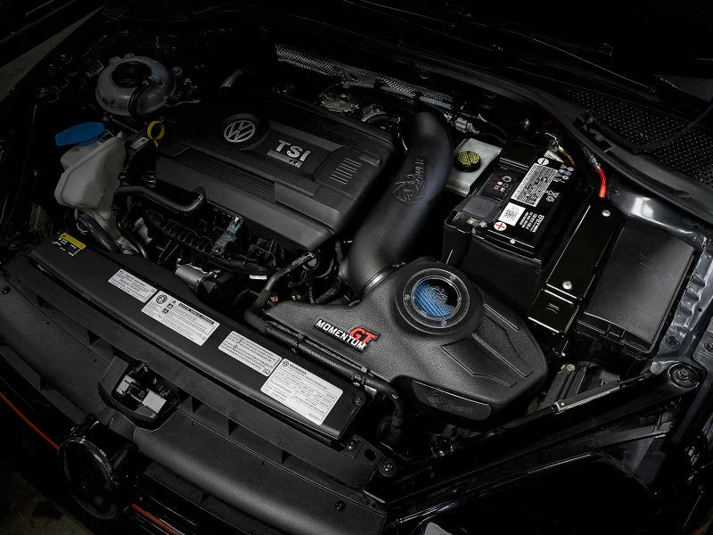 aFe Momentum GT Pro 5R Cold Air Intake System 15-18 Volkswagen Golf R I4-2.0L (t) - Side View