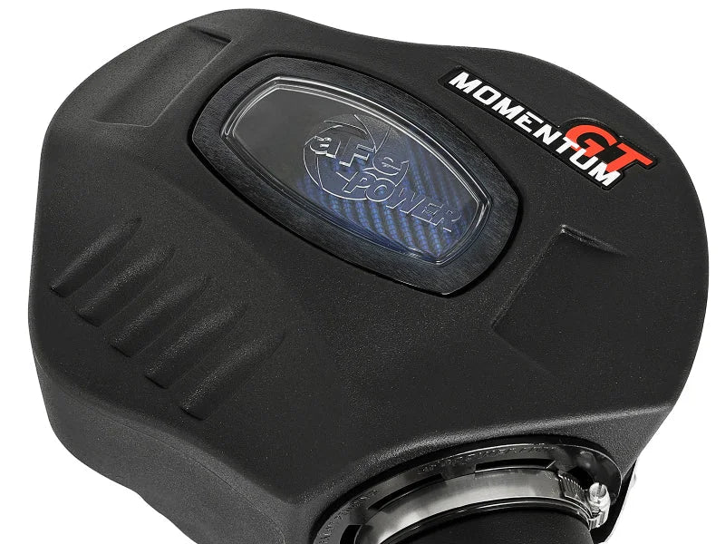 aFe Momentum GT Pro 5R Cold Air Intake System 16-17 BMW 340i/ix B58 - Back View