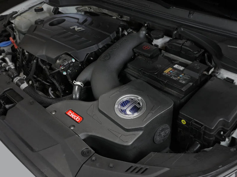 aFe Momentum GT Pro 5R Cold Air Intake System 19-20 Hyundai Veloster N 2.0L (t) - Side View