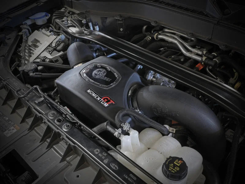aFe Momentum GT Pro 5R Cold Air Intake System 20-21 Ford Explorer ST V6-3.0L TT - Side View