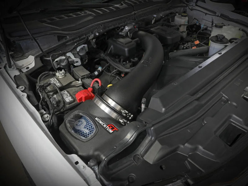 aFe Momentum GT Pro 5R Cold Air Intake System 20-21 Ford F-250/F-350 - Side View