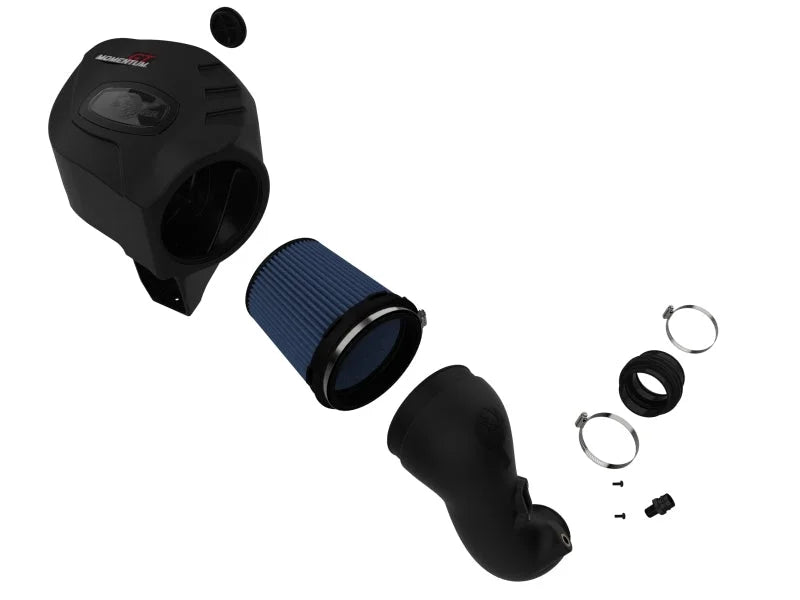 aFe Momentum GT Pro 5R Cold Air Intake System 20-23- BMW X3 M40i - Back View