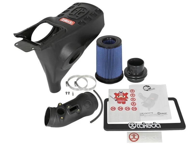aFe Momentum GT Pro 5R Cold Air Intake System 2017 Honda Civic Type R L4-2.0L (t) - Back View
