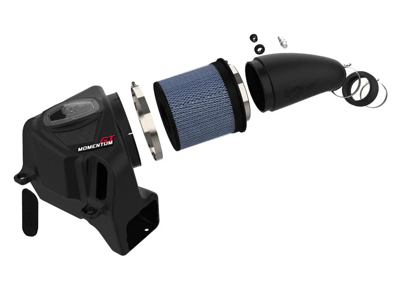 aFe Momentum GT Pro 5R Cold Air Intake System 2017 RAM 2500 Power Wagon V8-6.4L HEMI - Back View