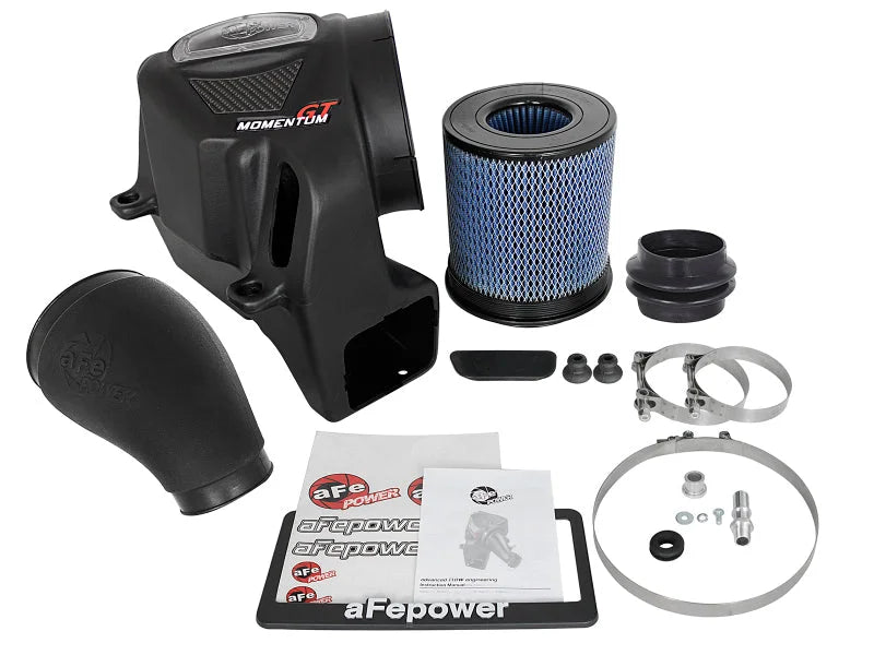 aFe Momentum GT Pro 5R Cold Air Intake System 2017 RAM 2500 Power Wagon V8-6.4L HEMI - Installation View