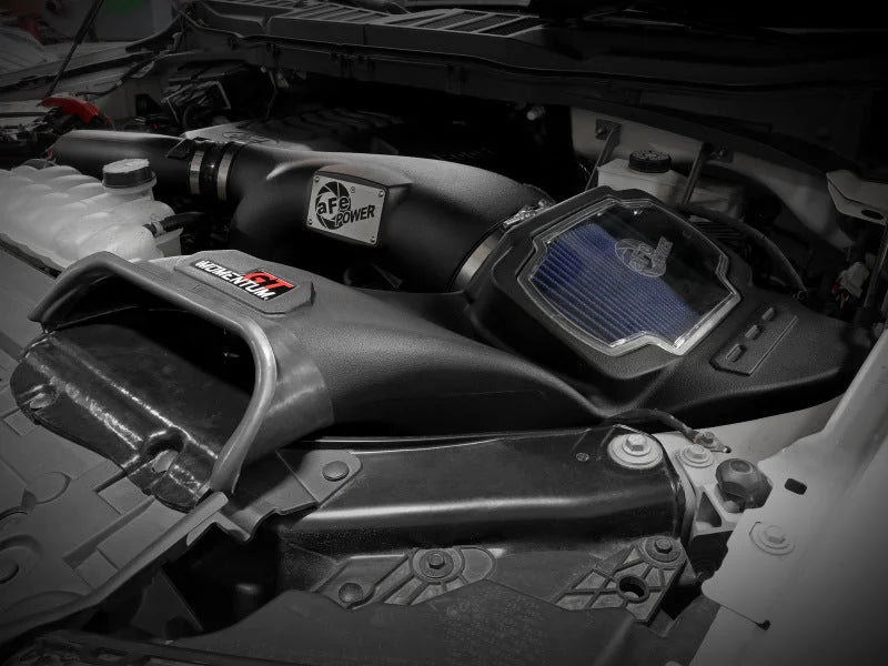 aFe Momentum GT Pro 5R Cold Air Intake System 2021+ Ford F-150 V6-3.5L (tt) - Side View