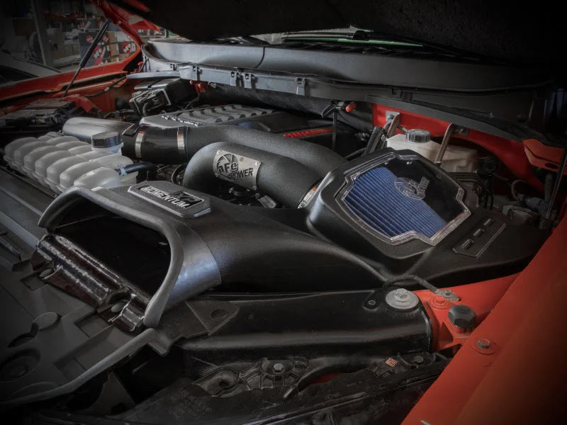 aFe Momentum GT Pro 5R Cold Air Intake System 2021-2022 Ford F-150 Raptor V6-3.5L (tt) - Side View