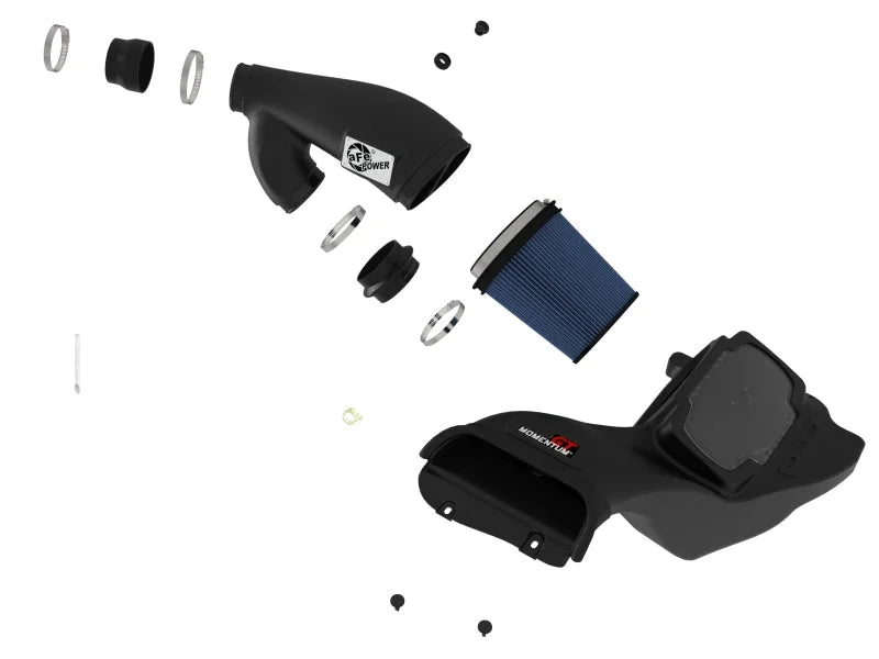 aFe Momentum GT Pro 5R Cold Air Intake System 2021-2022 Ford F-150 V6-3.5L (tt) PowerBoost - Additional View 9