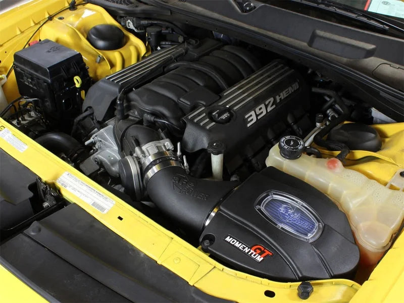 aFe Momentum GT Pro 5R Stage-2 Intake System 11-16 Dodge Challenger/Charger V8-6.4L - Side View