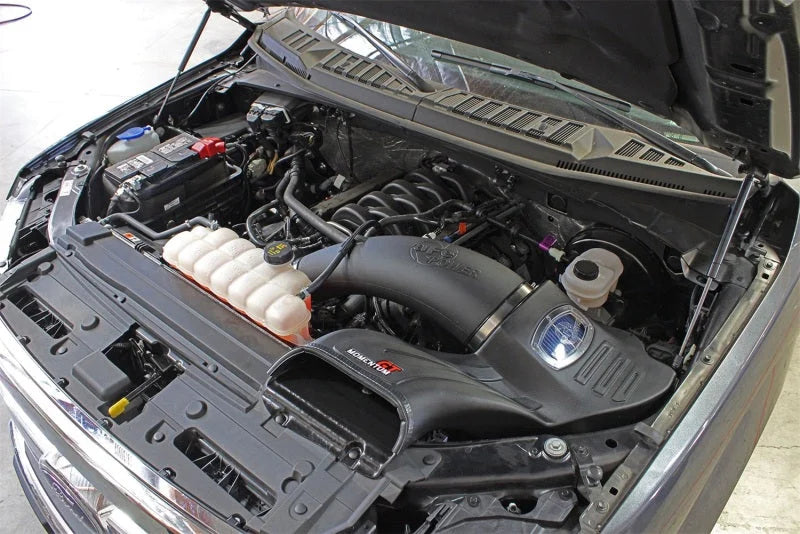 aFe Momentum GT Pro 5R Stage-2 Intake System 15-17 Ford F-150 V8 5.0L - Side View