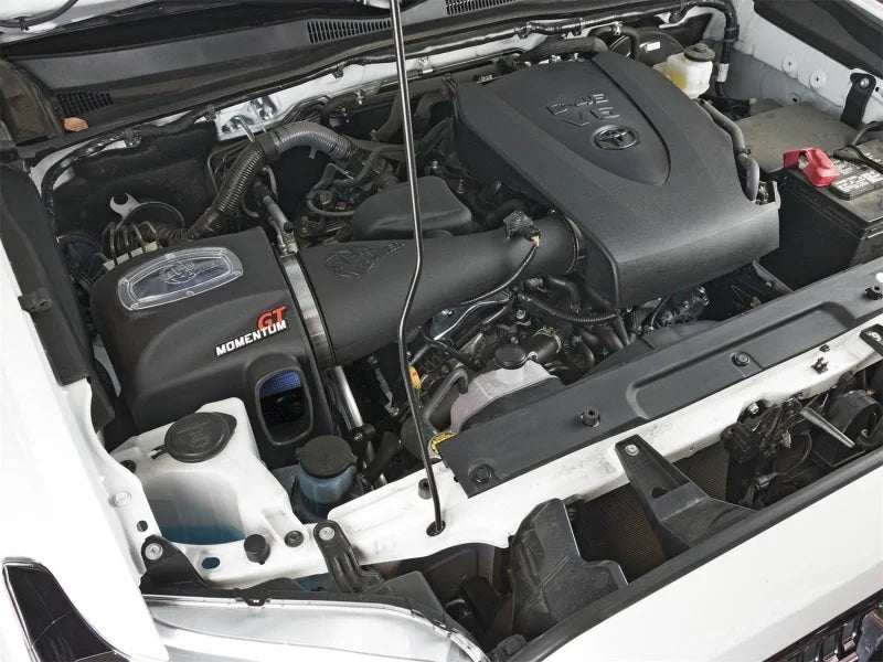 aFe Momentum GT Pro 5R Stage-2 Intake System 2016 Toyota Tacoma V6 3.5L - Side View