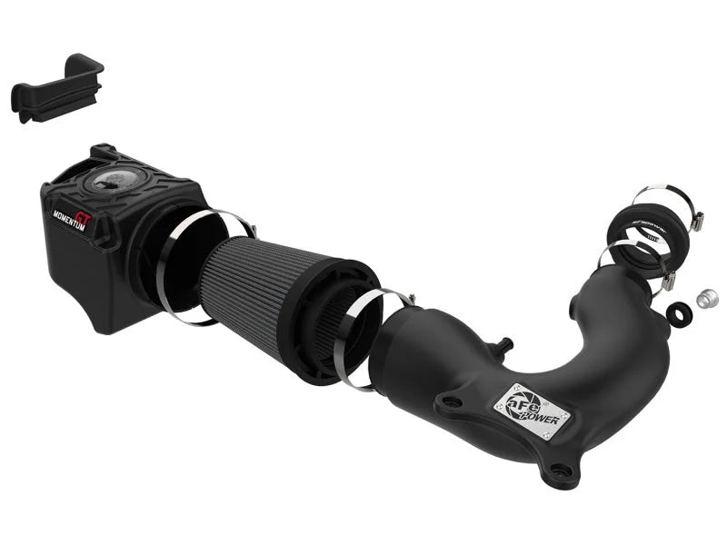 aFe Momentum GT Pro DRY S CAI System 12-18 Jeep Wrangler (JK) V6-3.6L (Only Models w/Sprintex S/C) - Side View