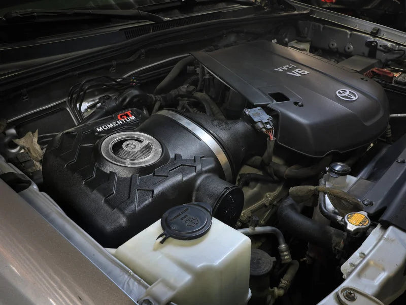 aFe Momentum GT Pro DRY S Cold Air Intake System 05-11 Toyota Tacoma V6 4.0L - Side View