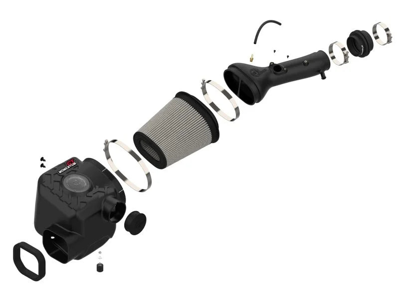 aFe Momentum GT Pro DRY S Cold Air Intake System 05-11 Toyota Tacoma V6 4.0L - Installation View