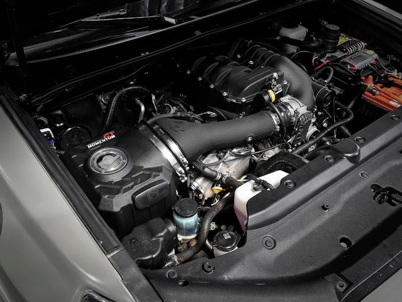 aFe Momentum GT Pro DRY S Cold Air Intake System 10-18 Toyota 4Runner V6 4.0L w/ Magnuson s/c - Side View