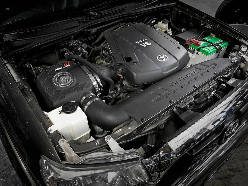 aFe Momentum GT Pro DRY S Cold Air Intake System 12-15 Toyota Tacoma V6 4.0L - Side View