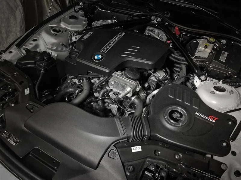 aFe Momentum GT Pro DRY S Cold Air Intake System 12-16 BMW Z4 28i/xi (E89) I4 2.0L (t) N20 - Side View